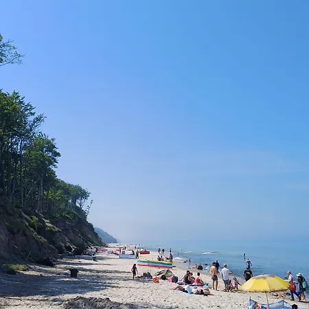 Nad Morzem Przy Klifie 3 Debina アパート *