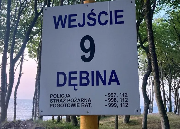 Nad Morzem Przy Klifie 3 Debina Lägenhet *